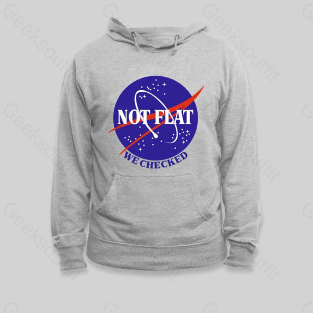 Not Flat Hoodie - Geeksoutfit