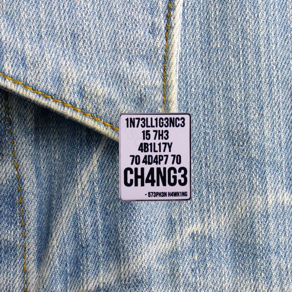 Numeric English Mashup Pins