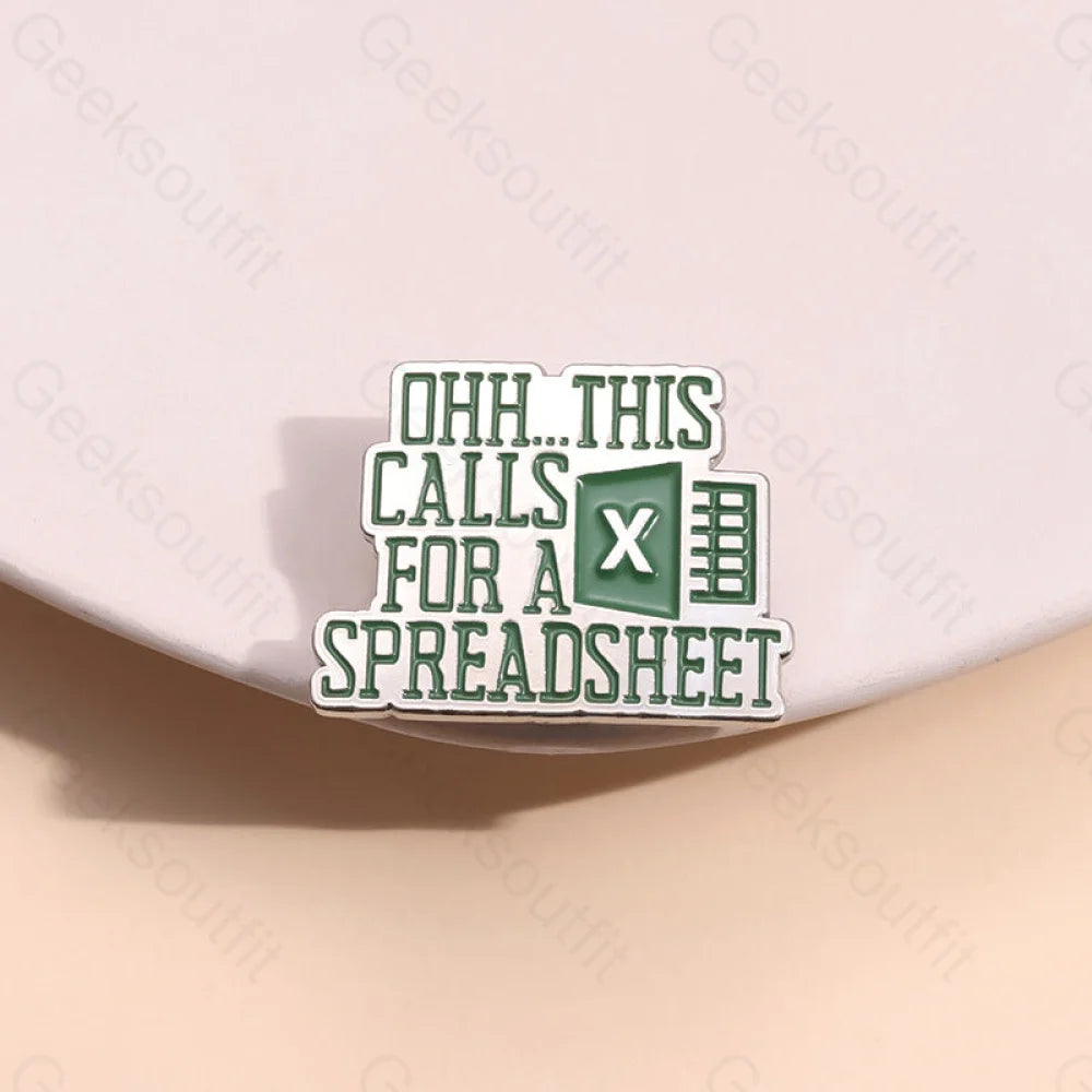 Office Software Logo Pins