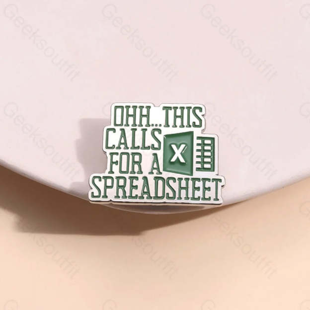 Office Software Logo Pins