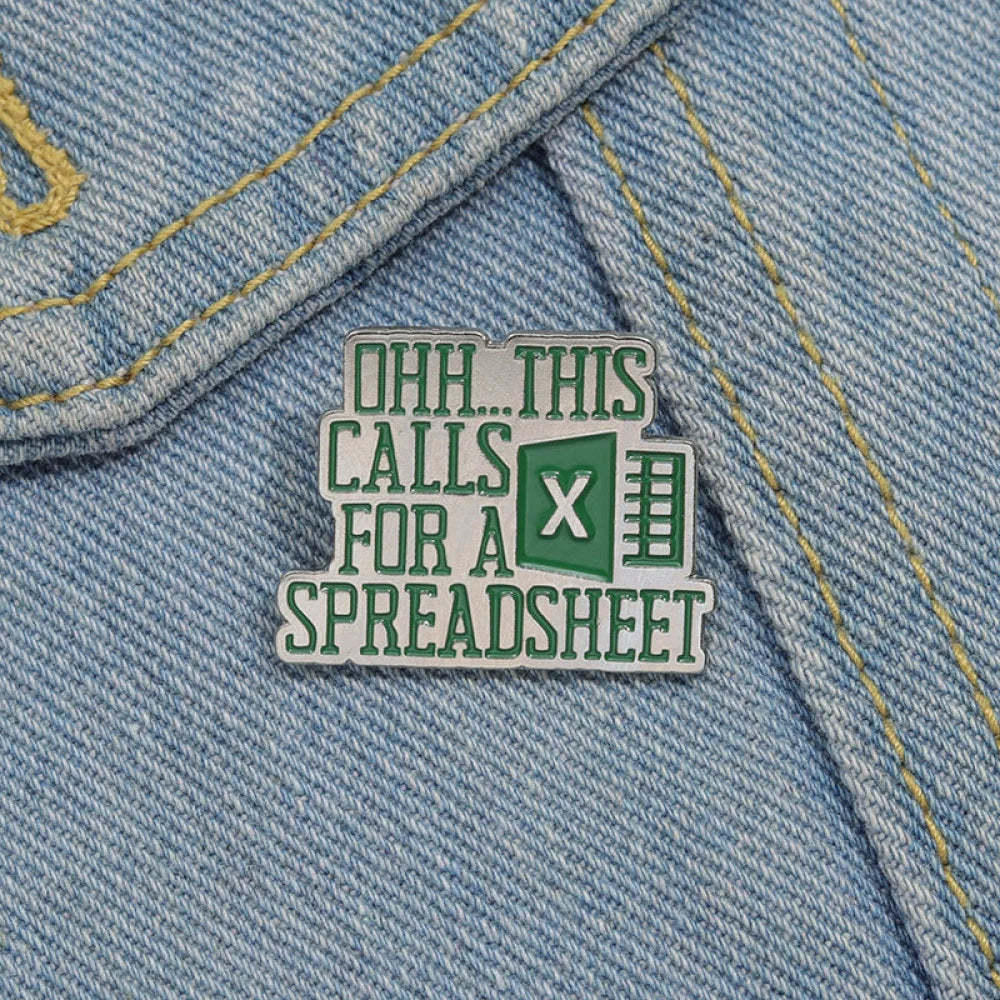 Office Software Logo Pins