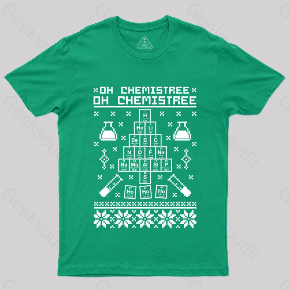 Oh Chemistree T-Shirt Green / S
