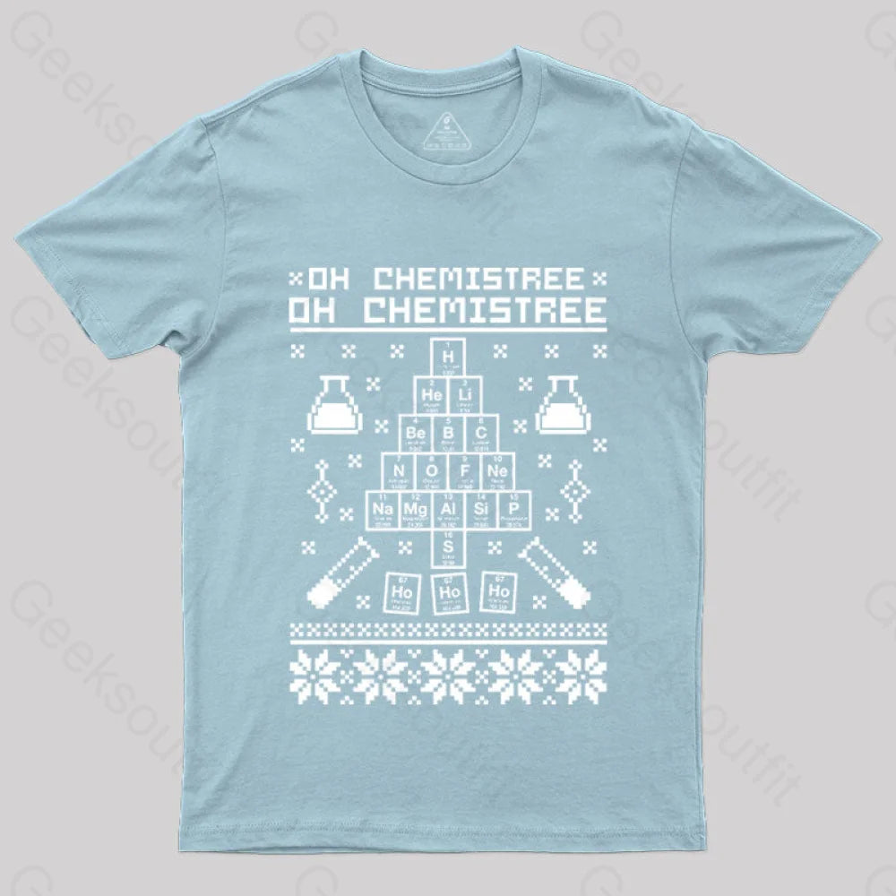 Oh Chemistree T-Shirt Light Blue / S