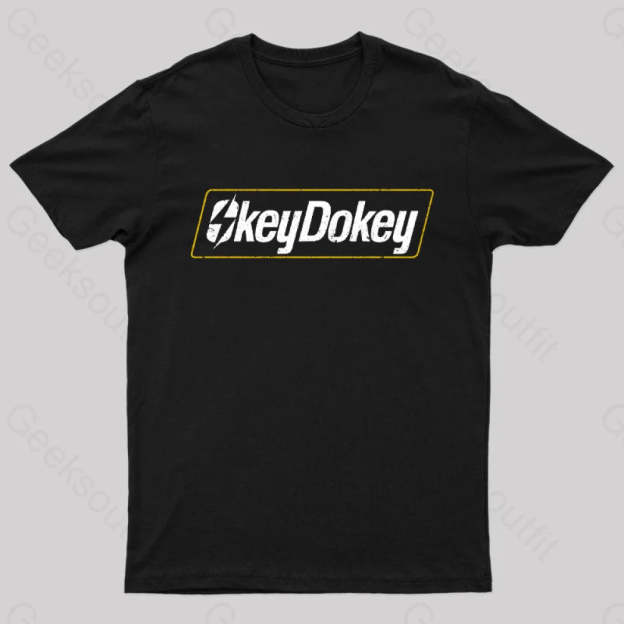 Okey Dokey Geek T-Shirt Black / S