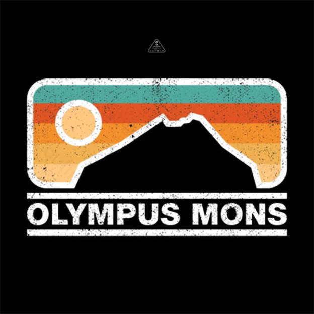 Olympus Mons Mars T-Shirt
