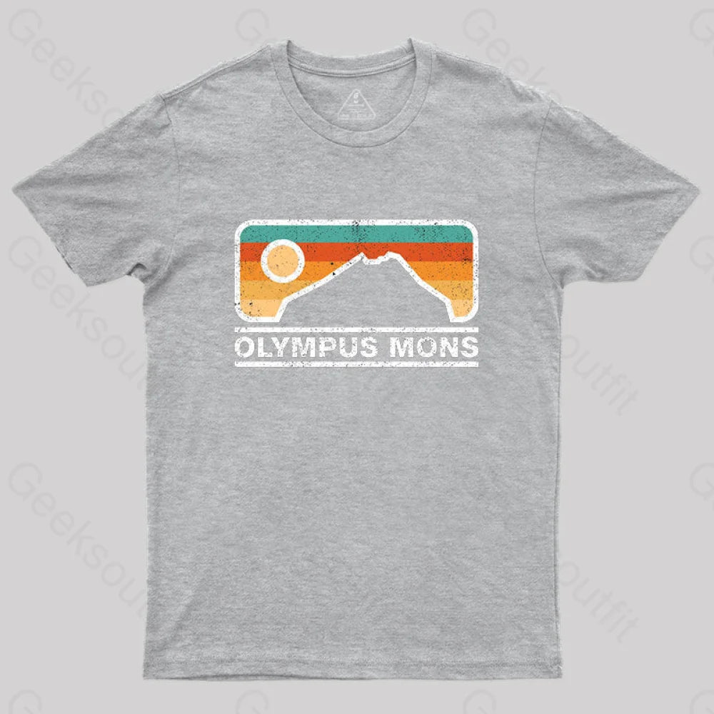 Olympus Mons Mars T-Shirt Grey / S