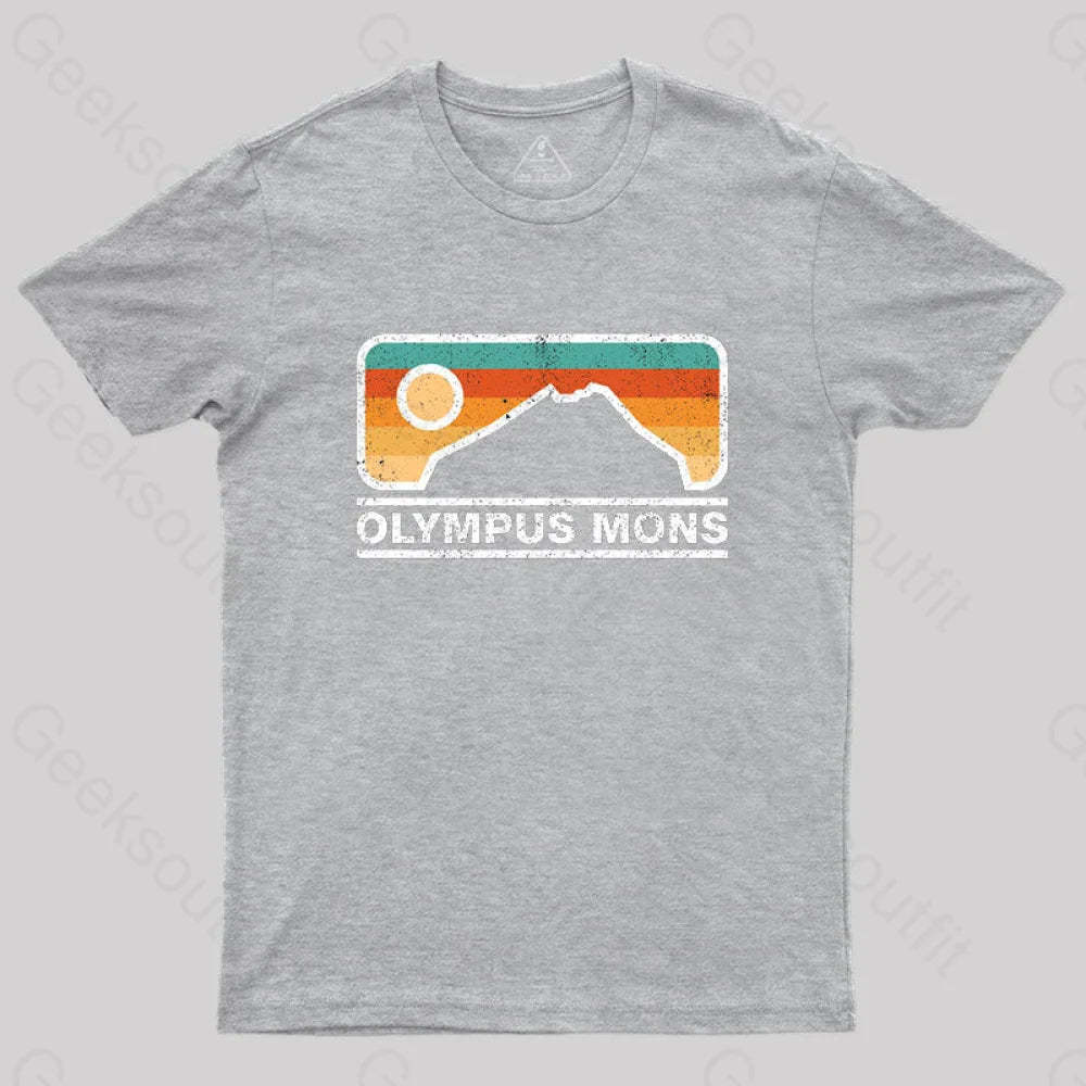 Olympus Mons Mars T-Shirt Grey / S