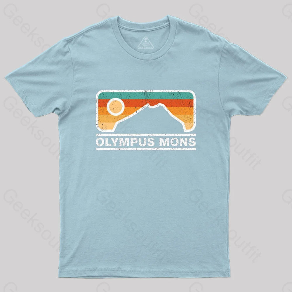Olympus Mons Mars T-Shirt Light Blue / S