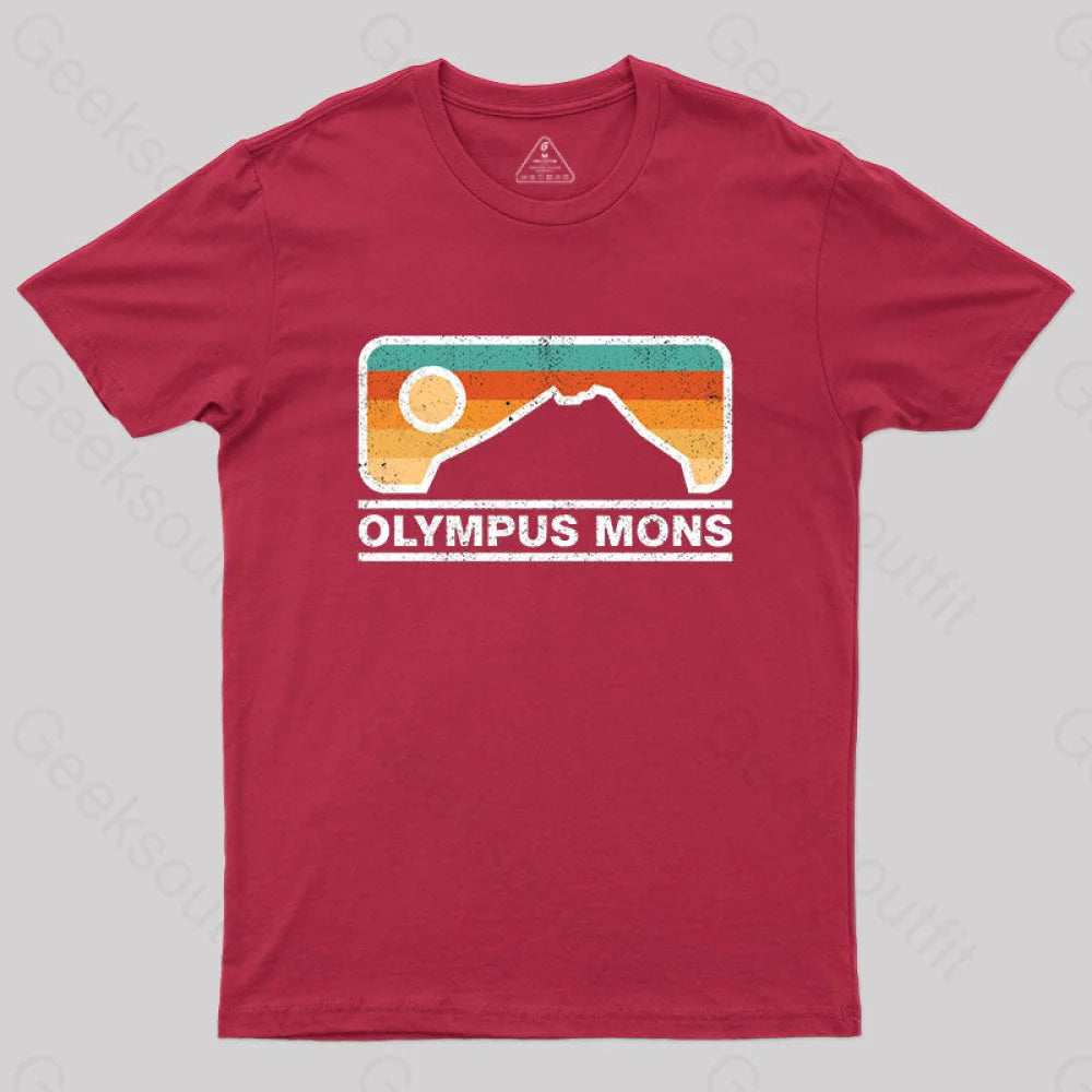 Olympus Mons Mars T-Shirt Red / S
