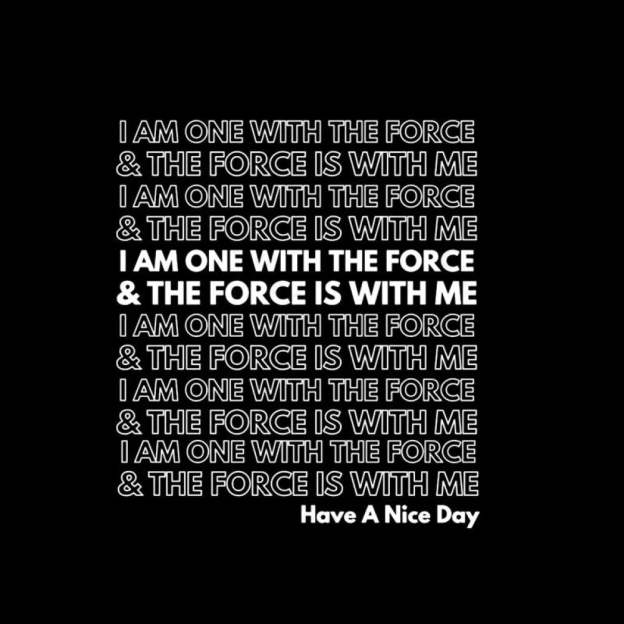 One With The Force T-Shirt