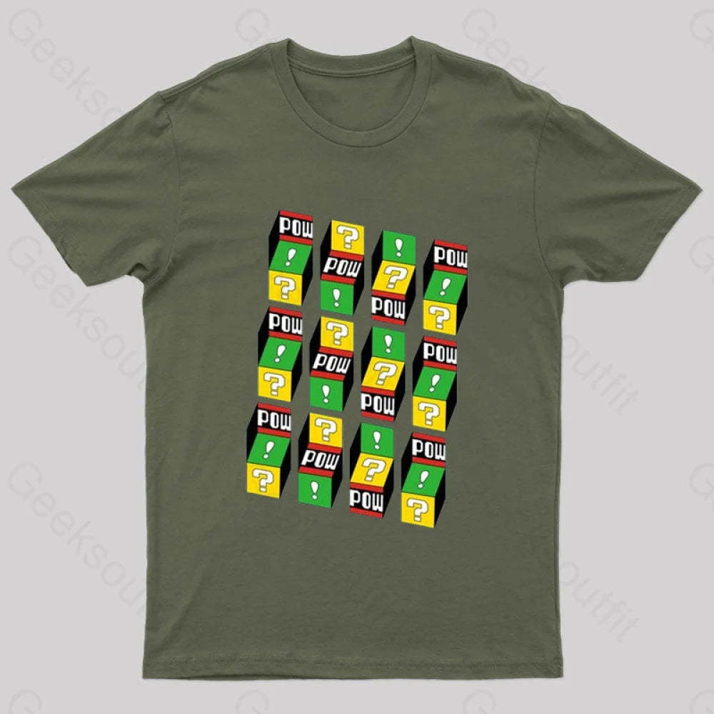 Opti Block Bros. T-Shirt Army Green / S