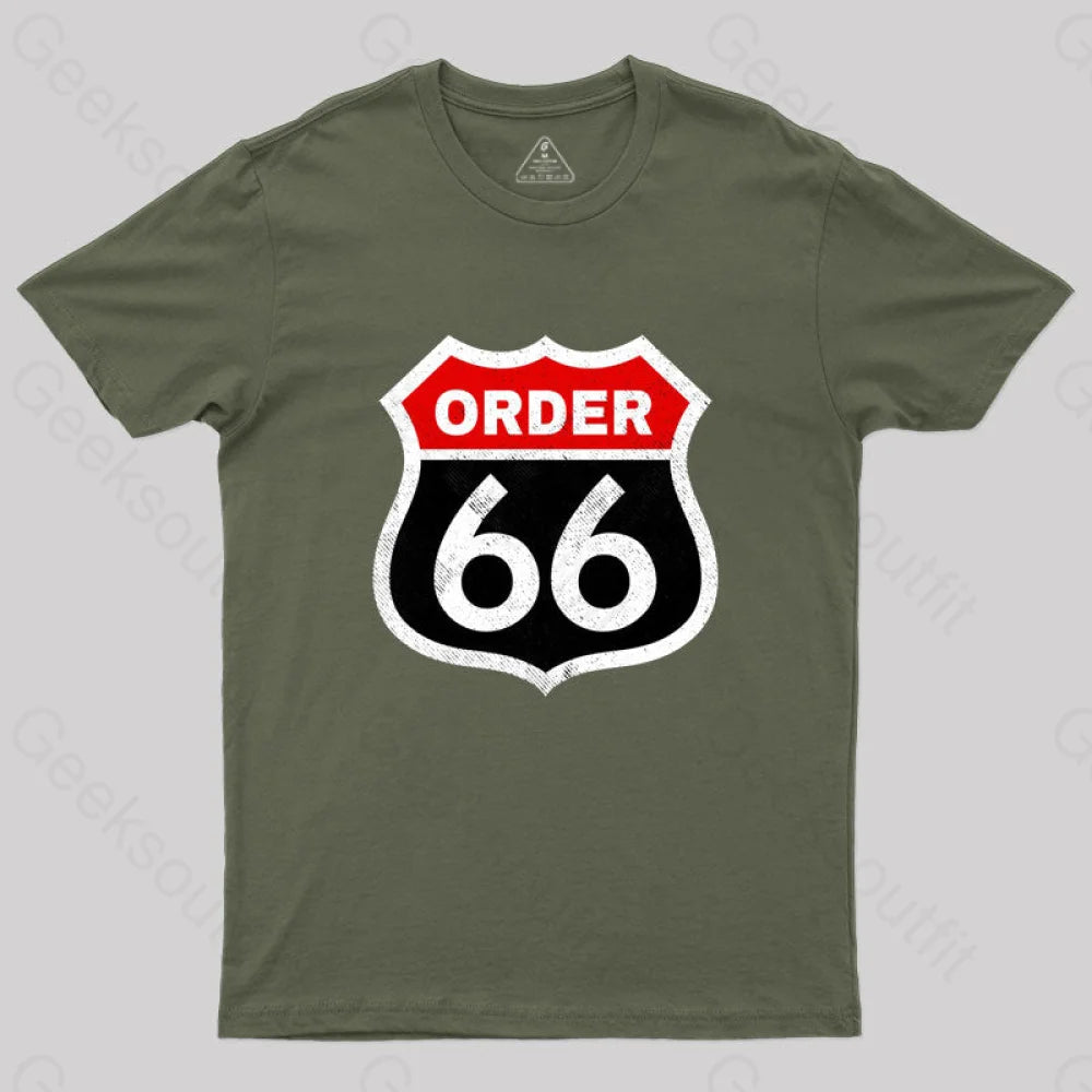 Order 66 T-Shirt Army Green / S