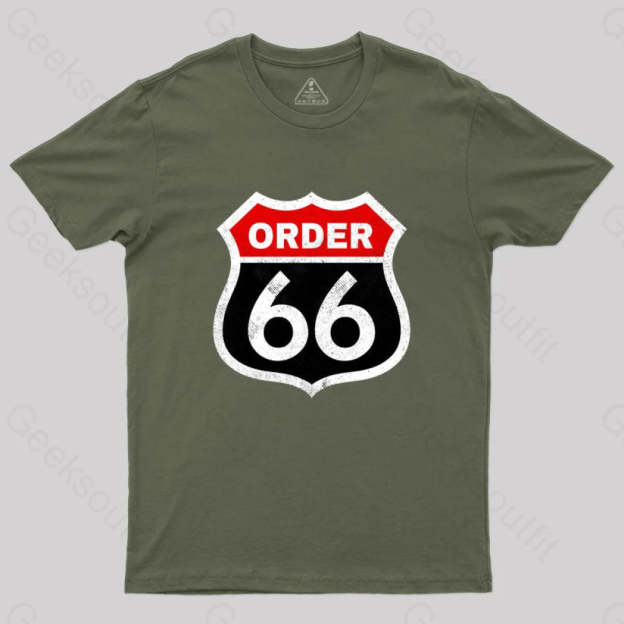 Order 66 T-Shirt Army Green / S