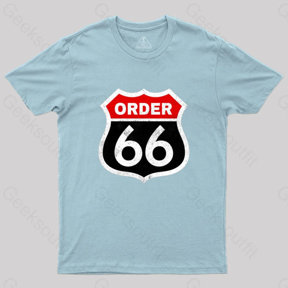 Order 66 T-Shirt Light Blue / S