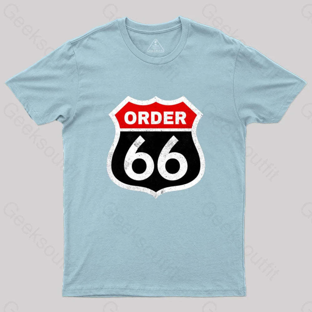 Order 66 T-Shirt Light Blue / S