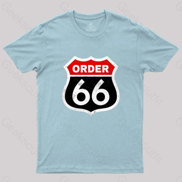 Order 66 T-Shirt Light Blue / S