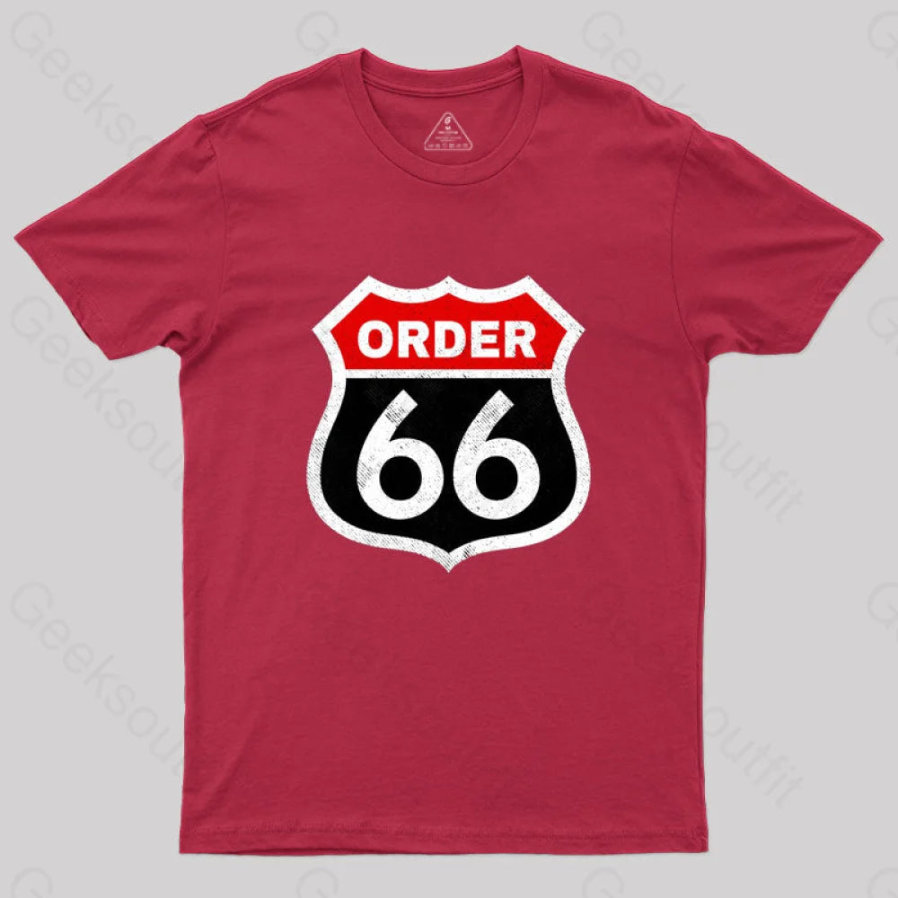 Order 66 T-Shirt Red / S