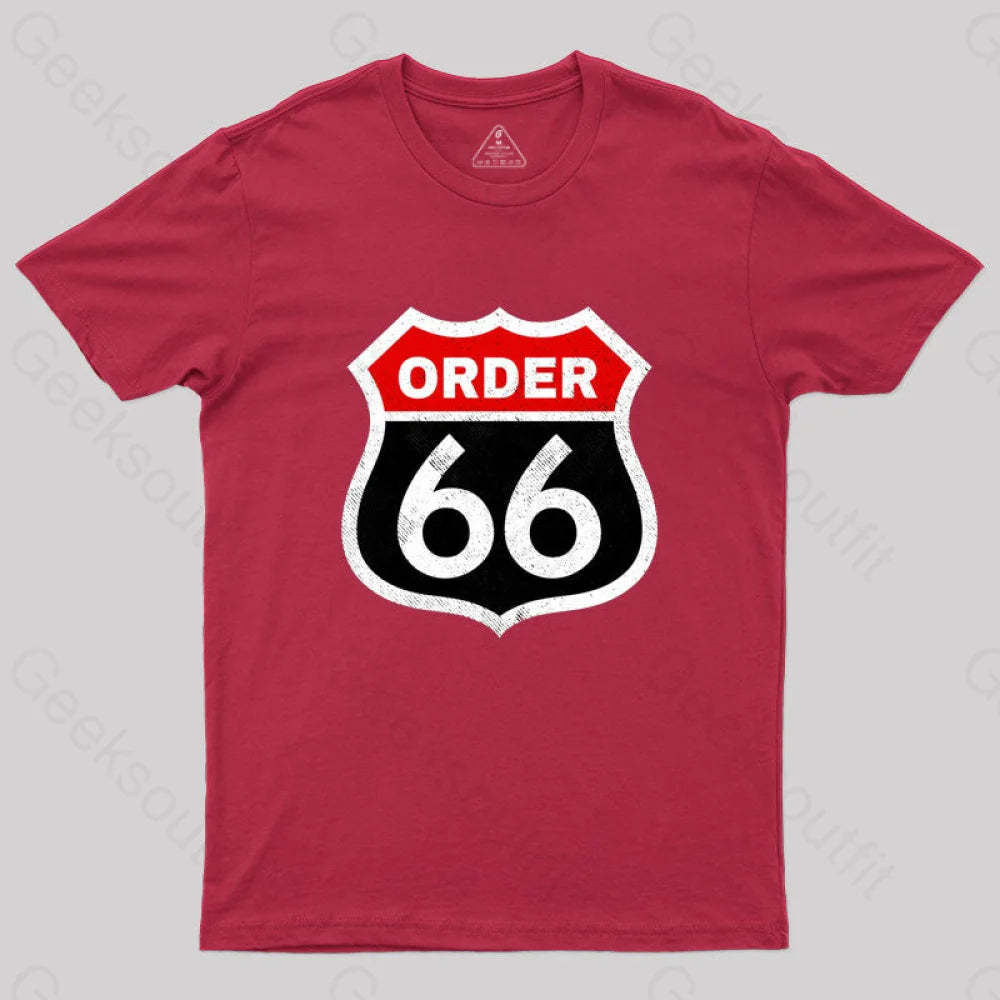 Order 66 T-Shirt Red / S