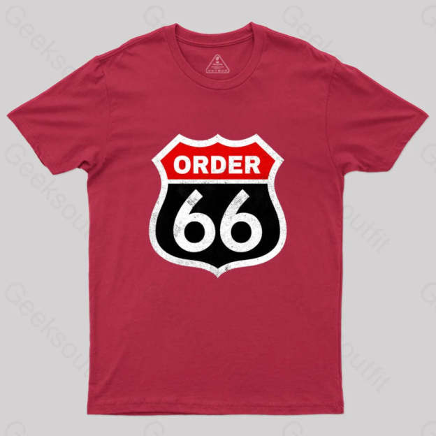Order 66 T-Shirt Red / S