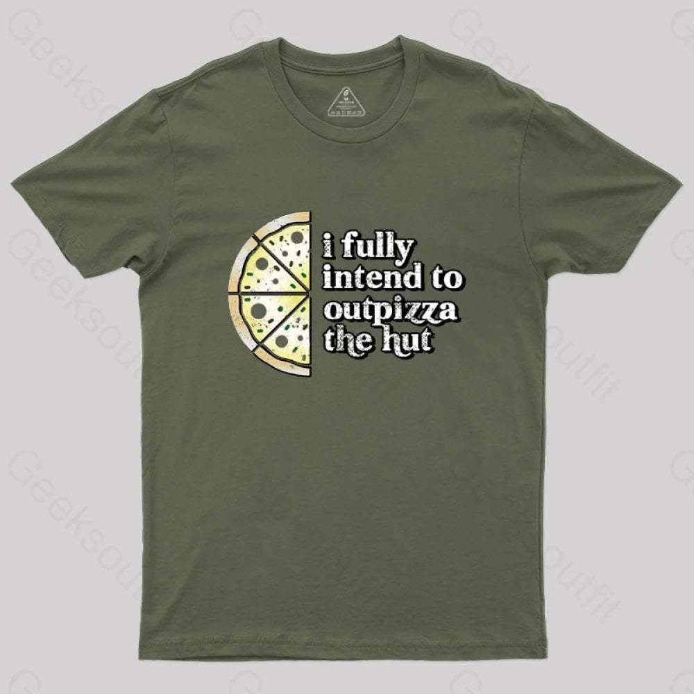 Out-Pizza’d T-Shirt Army Green / S