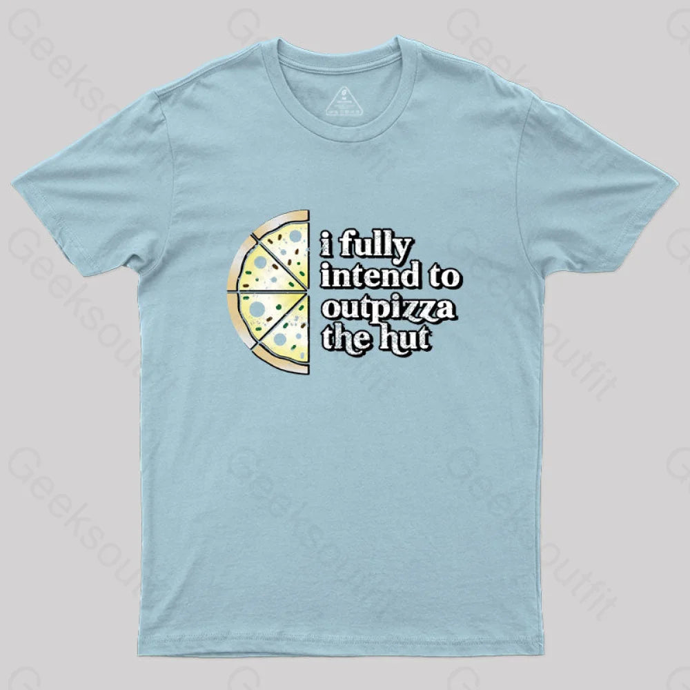 Out-Pizza’d T-Shirt Light Blue / S