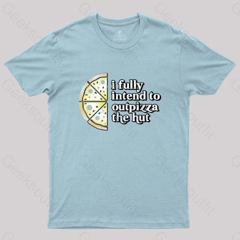 Out-Pizza’d T-Shirt Light Blue / S