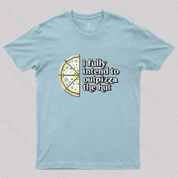 Out-Pizza’d T-Shirt Light Blue / S