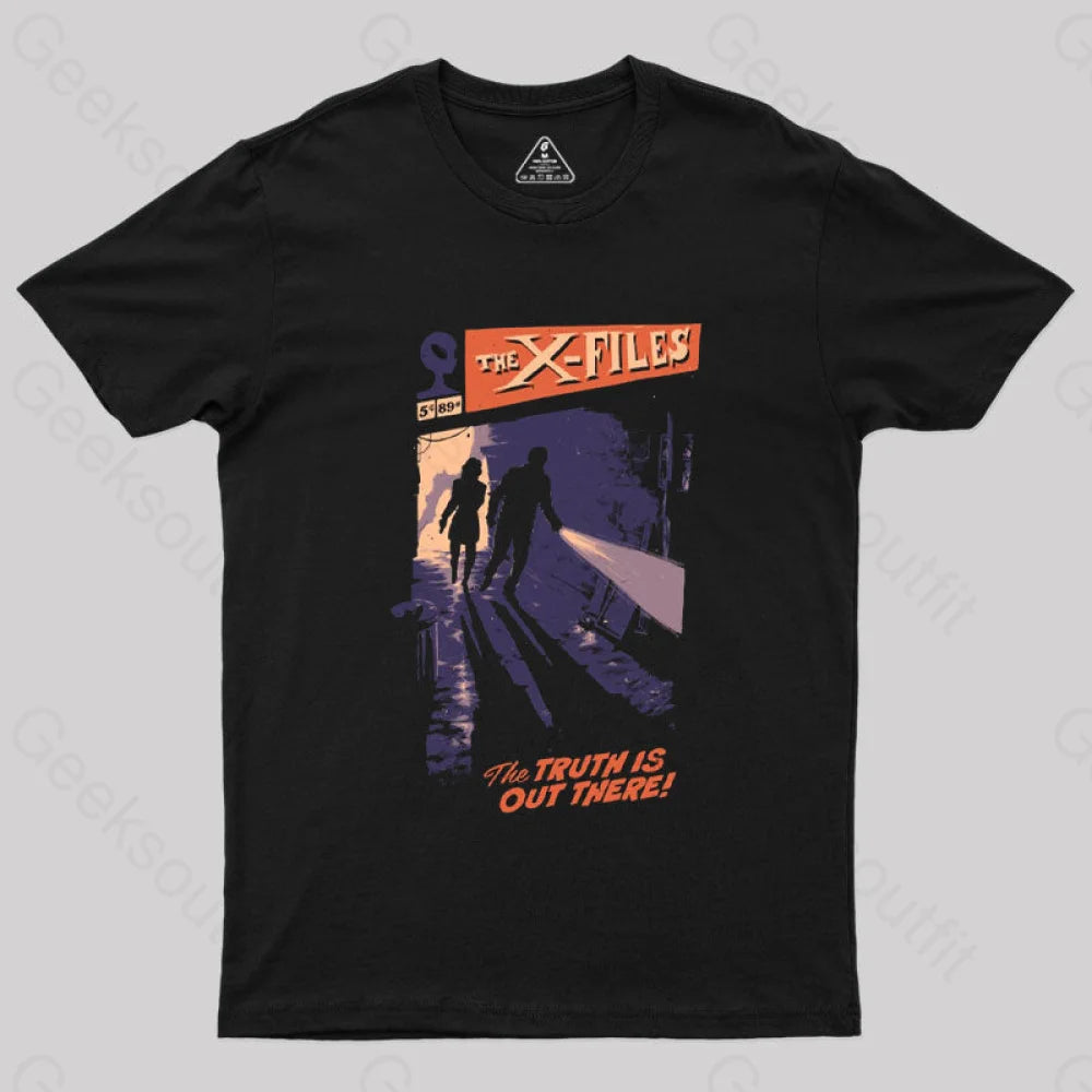 Out There X Files T-Shirt Black / S