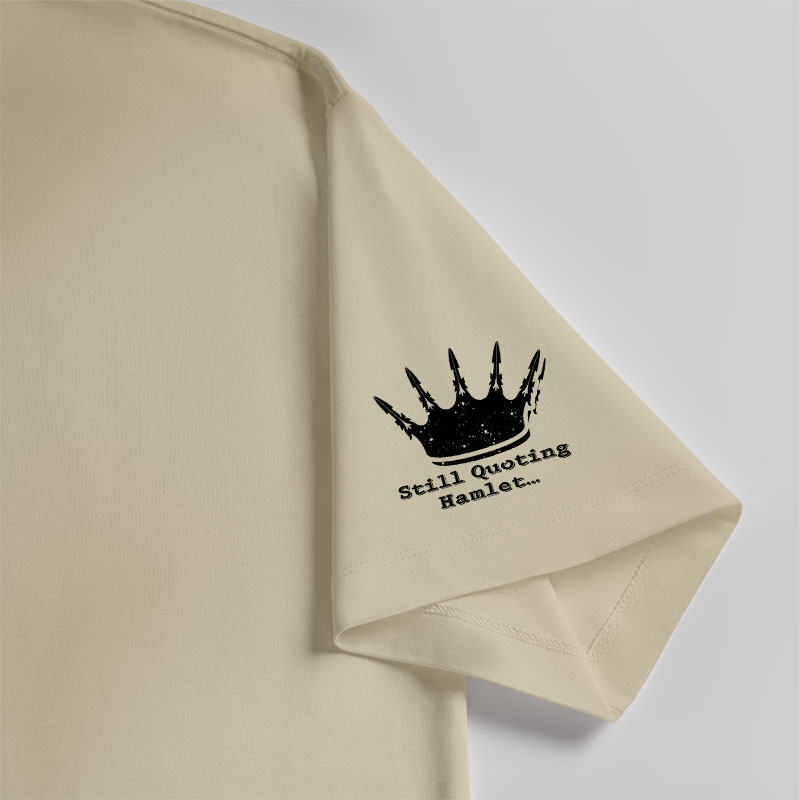 To Quote Hamlet Unisex Oversized T-shirt