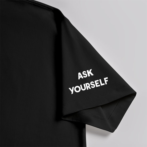 You May Ask Yourself Unisex Oversized T-shirt