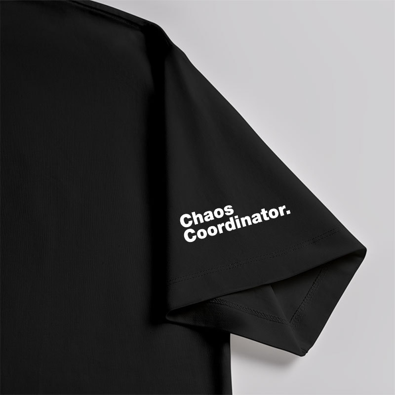 Chaos Coordinator Unisex Oversized T-shirt