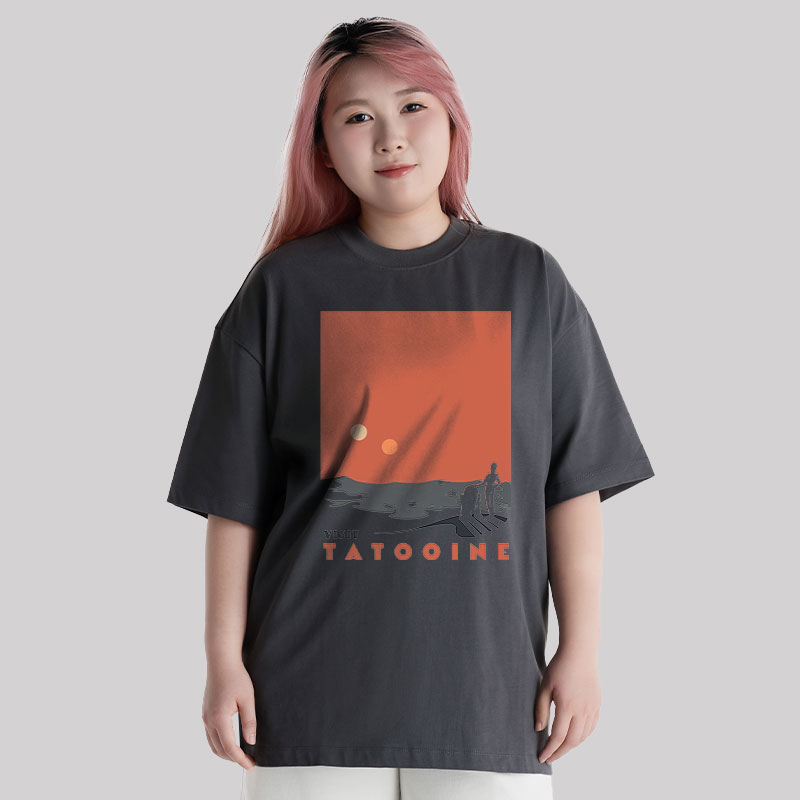 Visit Tatooine Unisex Oversized T-shirt