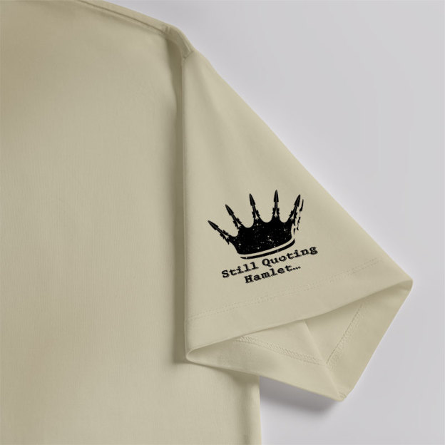 To Quote Hamlet Unisex Oversized T-shirt