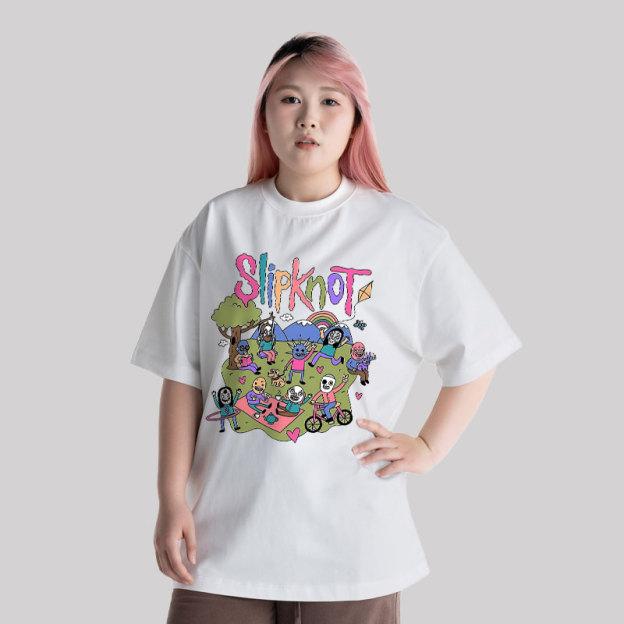 Boxy Robot With Bulky Limbs And Antennas Unisex Oversized T-shirt