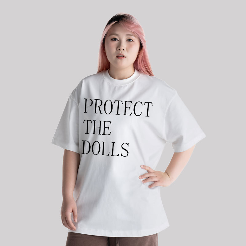 Protect The Dolls Unisex Oversized T-shirt