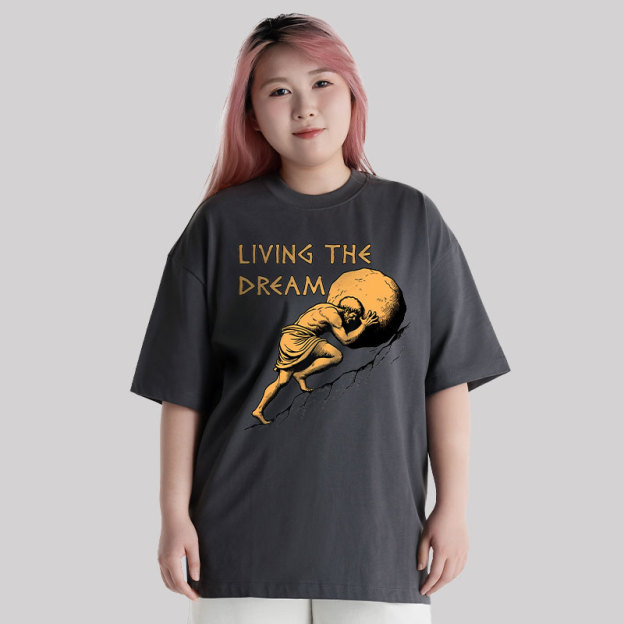 Living The Dream Unisex Oversized T-shirt