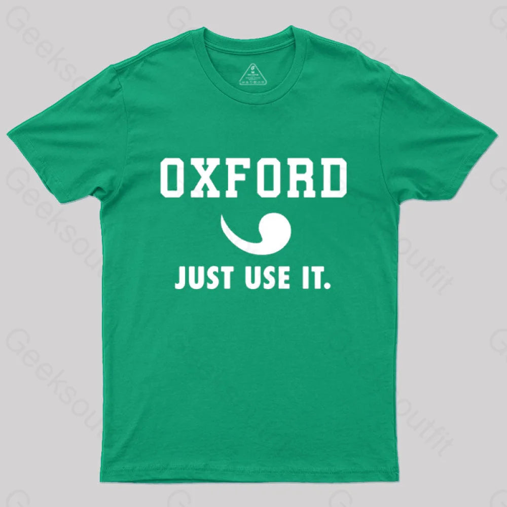 Oxford Comma Sportswear Ii T-Shirt Green / S