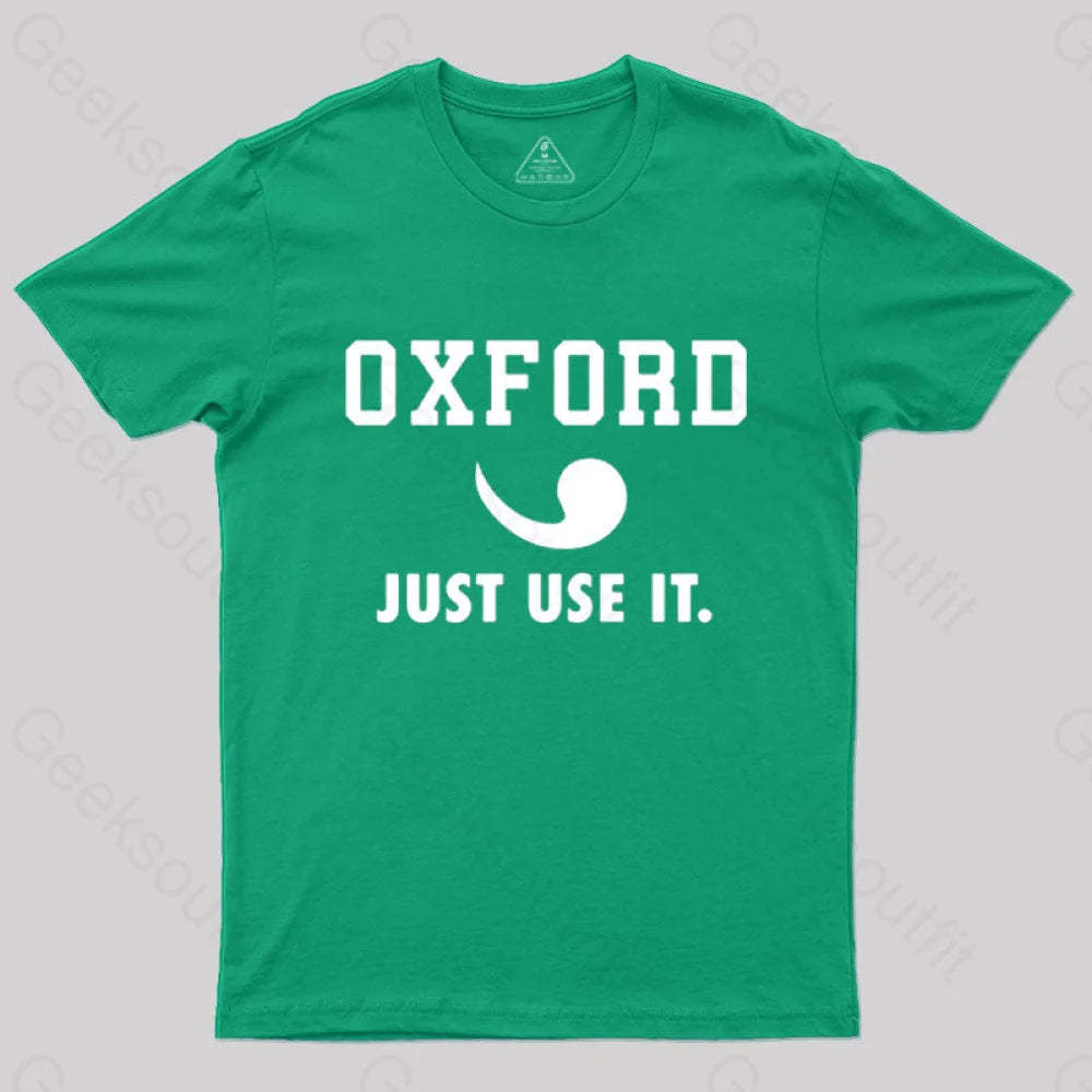 Oxford Comma Sportswear Ii T-Shirt Green / S