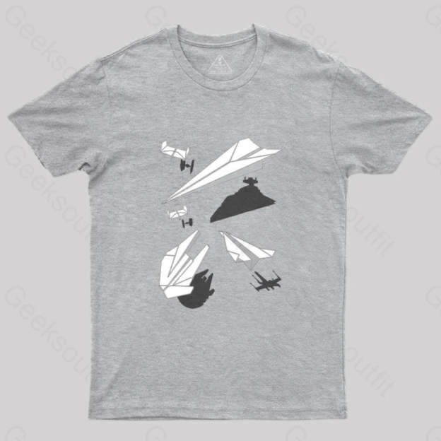 Paper Wars T-Shirt Grey / S
