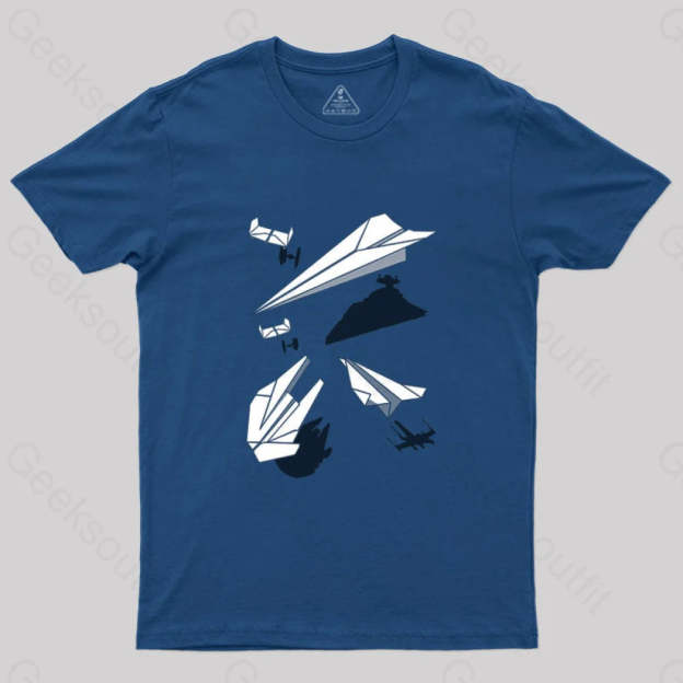 Paper Wars T-Shirt Navy / S