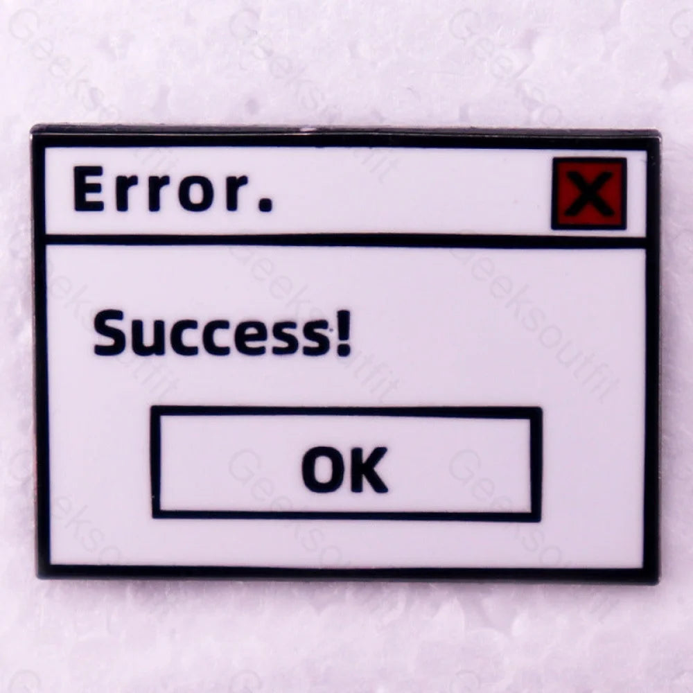 Pc Error Pop-Up Pins