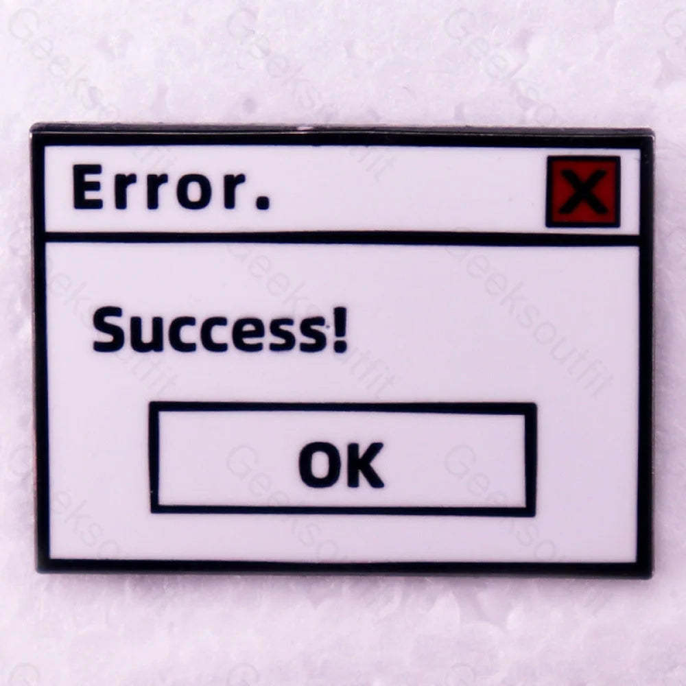 Pc Error Pop-Up Pins