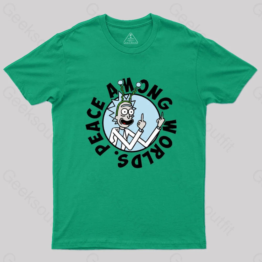 Peace Among Worlds T-Shirt Green / S
