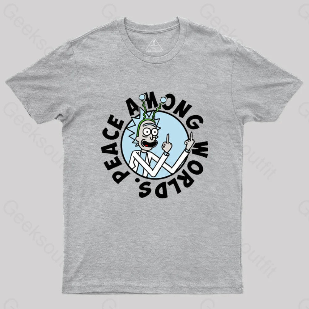Peace Among Worlds T-Shirt Grey / S