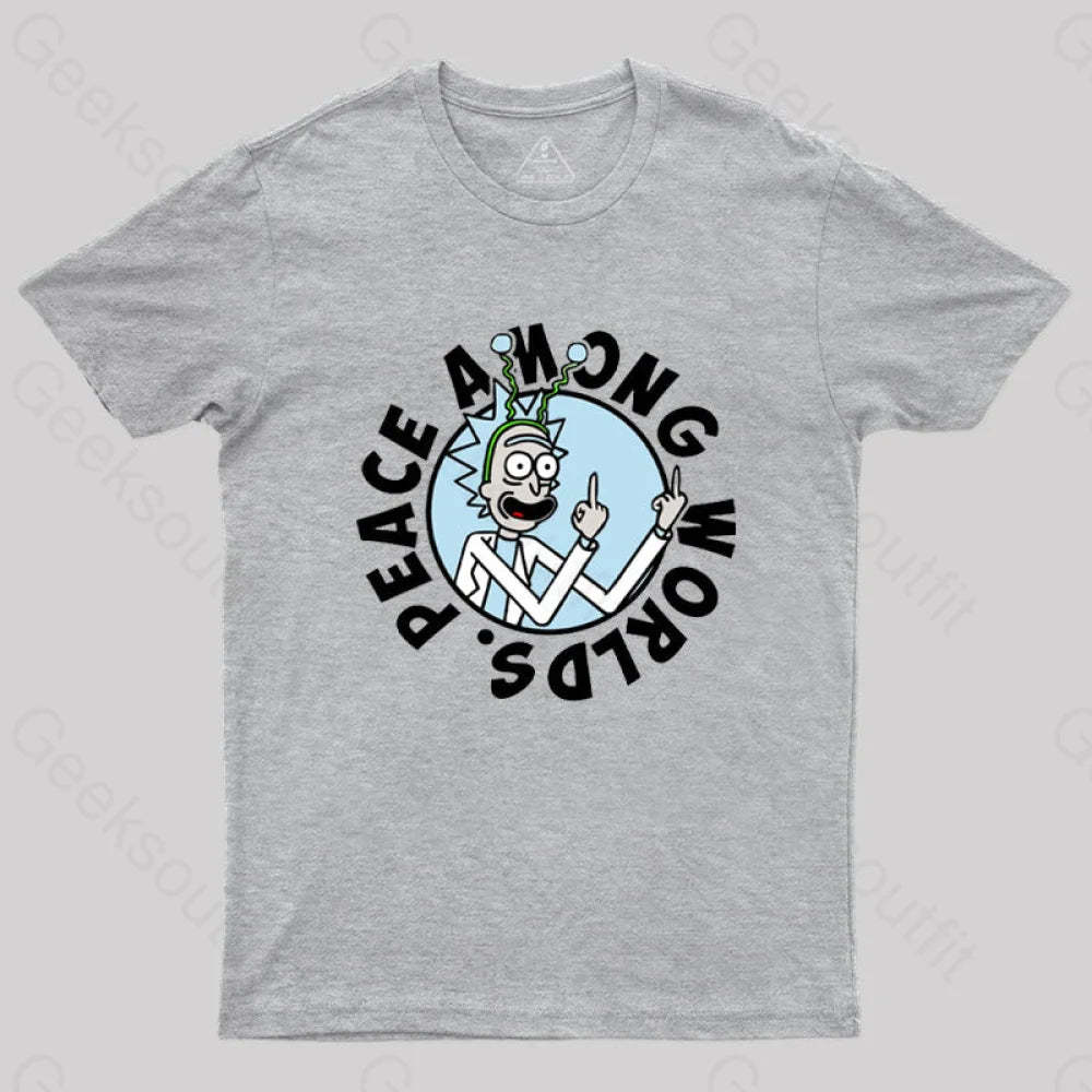 Peace Among Worlds T-Shirt Grey / S