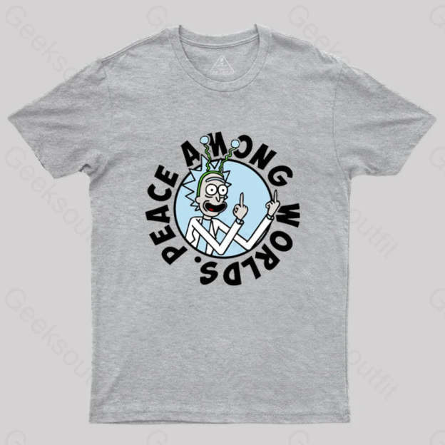 Peace Among Worlds T-Shirt Grey / S