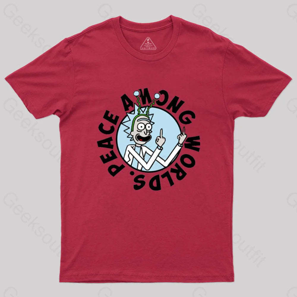 Peace Among Worlds T-Shirt Red / S