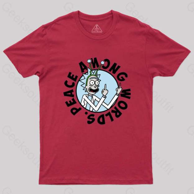Peace Among Worlds T-Shirt Red / S