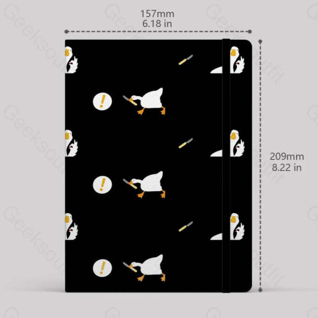 Peace Was Never An Option Goose Notebook Lined