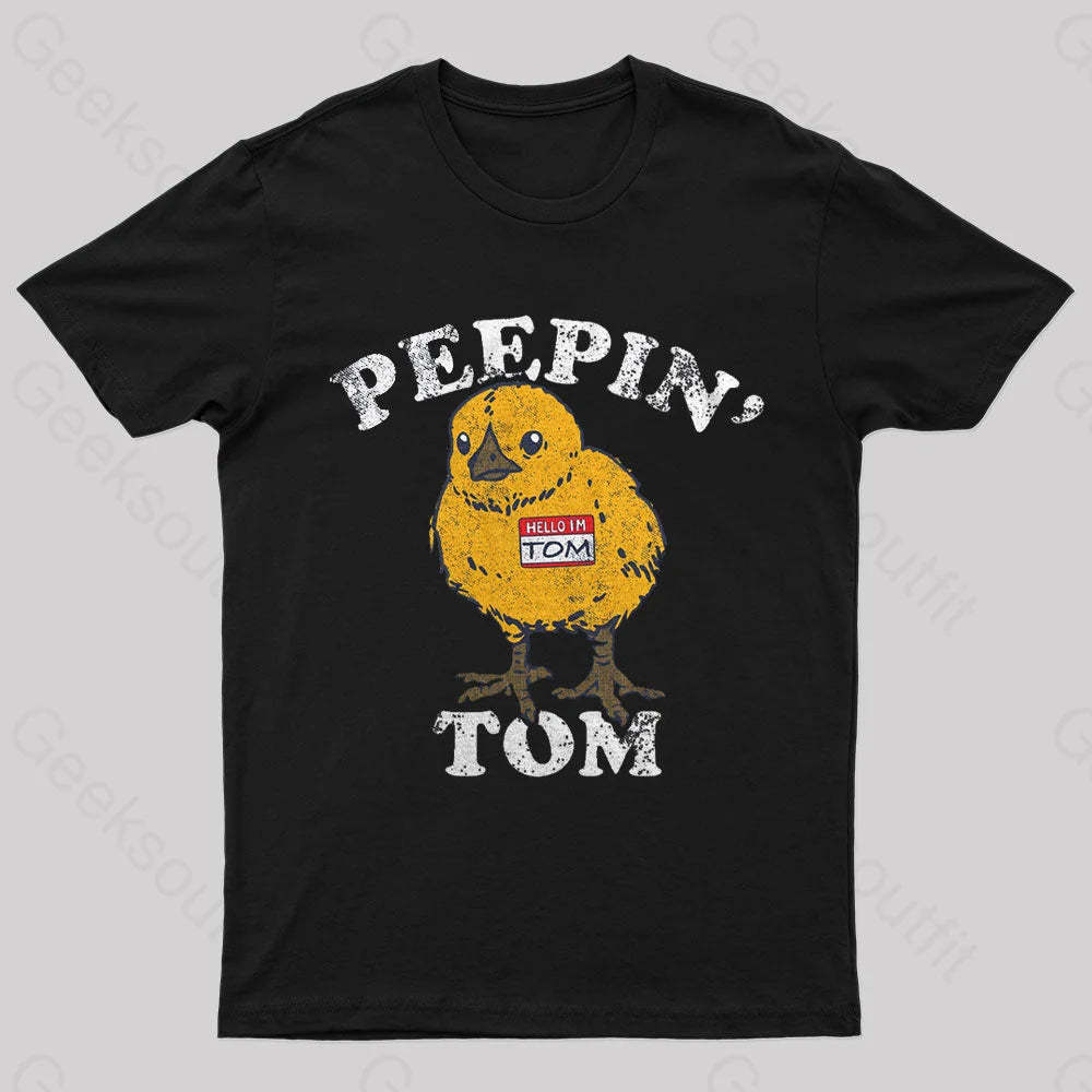 Peepin Tom Nerd T-Shirt Black / S